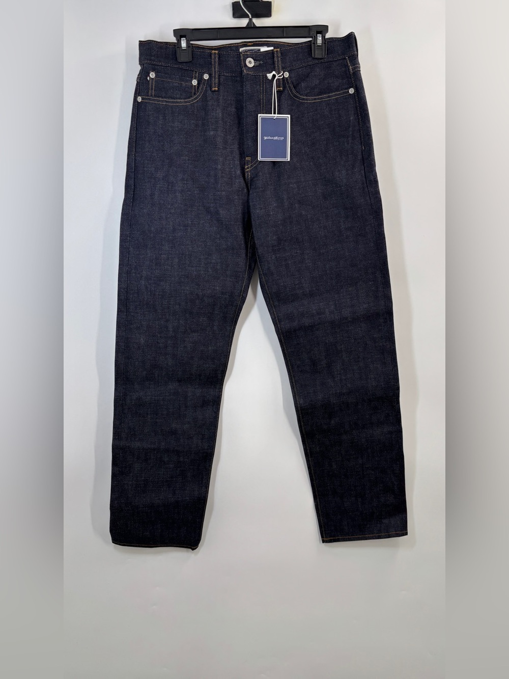 Wallace & Barnes straight-fit jean in Japanese raw selvedge denim 32/32 - Picture 5 of 6